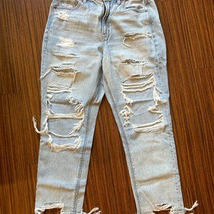 American Eagle high rise jeans size 6